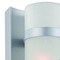 Homeroots 9.75 x 4.25 x 4 in. Apollo 1-Light Brushed Steel Wall Sconce 398547 - alternate 2